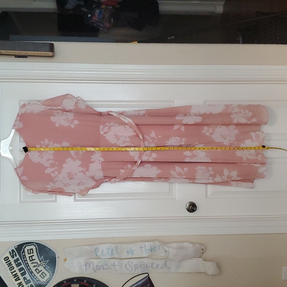 Lane Bryant Pink Asymmetrical Dress - Picture 3 of 11